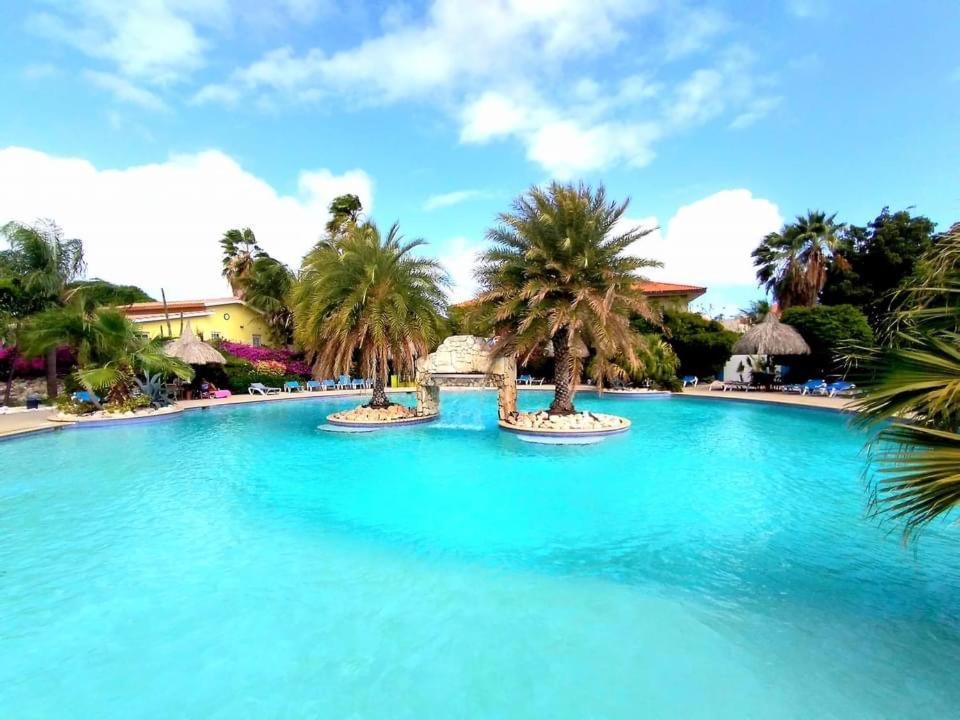 Kas Di Bami A-186 Op Seru Coral Resort - Ruim Appartement Met Groot Zwembad En Tropische Tuin Willemstad Luaran gambar